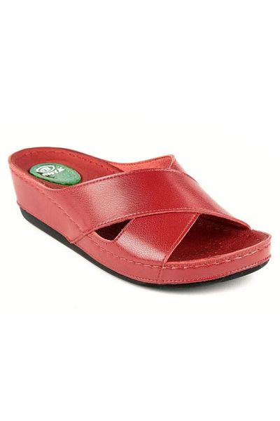 Muya Active 31135-005 Heel Gel Anatomical Sole Women's Slippers Red 36-40