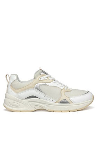 Geox adidași de damă D55YLA-01454 albi