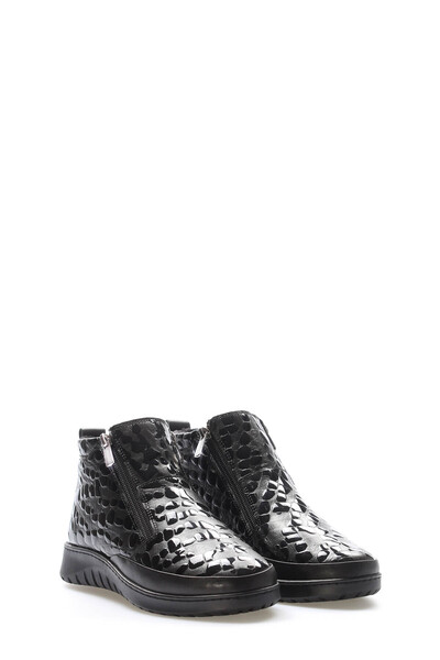 FAST STEP Hakiki Deri Kadın Kısa Topuklu Bot 972SZA7560