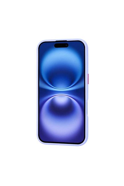 SKYDDAR INNOVATION Carcasă pentru iPhone 16, Halofrost Magsafe, antișoc, set de autocolante, violet deschis