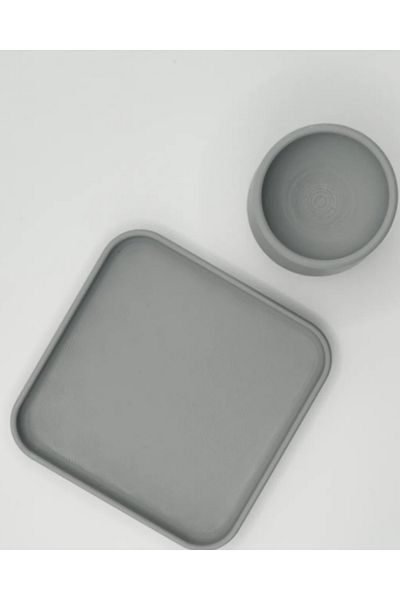 Home Breakfast Egg Bowl with Presentation Tray