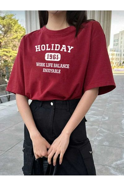 TekTarzz Unisex Holiday Printed Design T-shirt