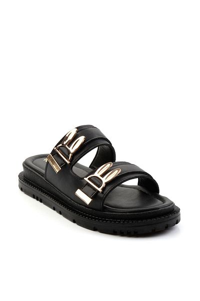 Bambi Black Women's Slippers K04875030409