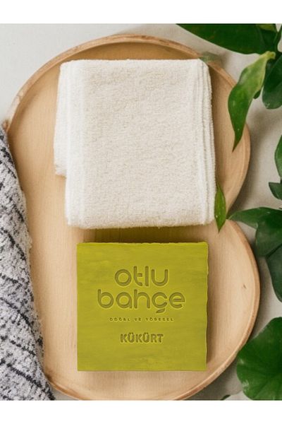 Organik Teyze صابون الكبريت الطبيعي - عمة الفرح، صابون الكبريت 125 جرام