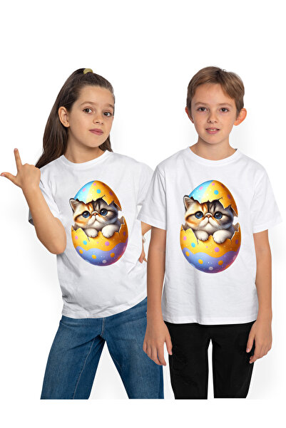 StoryGift Romania Tricou Copii cu o pisicuta grasuta, ilustratie, iese dintr-...