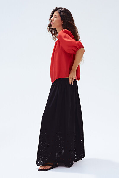 H&M Fırfırlı Bluz