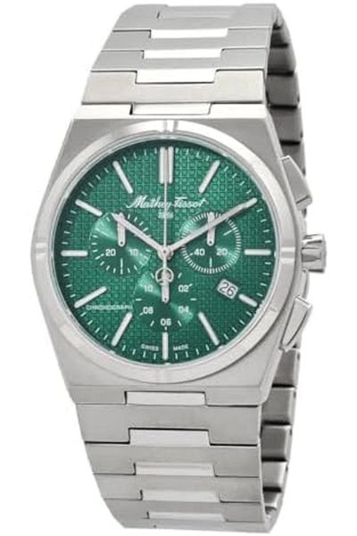 Mathey-Tissot Zoltan Chrono Chronograph Quartz Green Dial Men's Watch H117CHAV