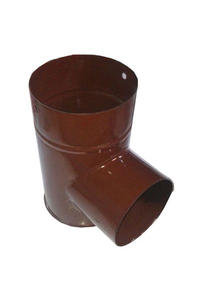 flores Brown enameled tee, 110 x 120 mm