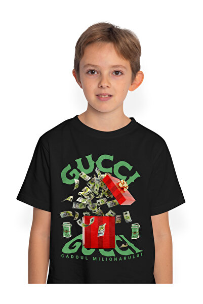 StoryGift Romania Children's Boys' T-Shirt _Gucci_ - Millionaire's Gift 100% ...