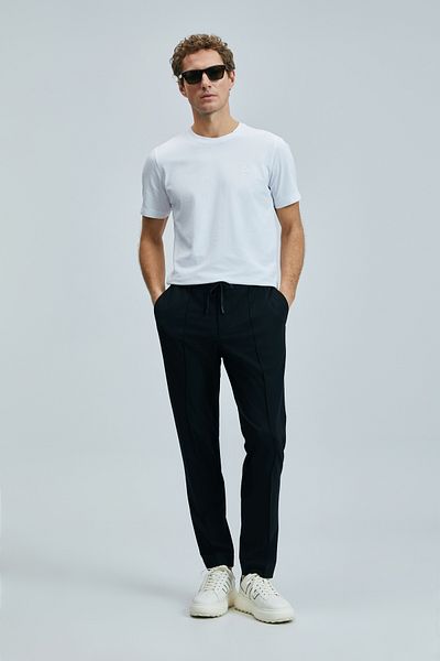 Lufian Λευκό T-shirt Pablo Modern Graphic