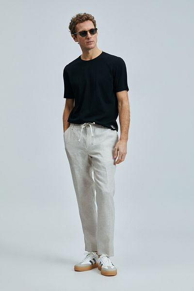 Lufian Junya Men's Basic T-Shirt Black