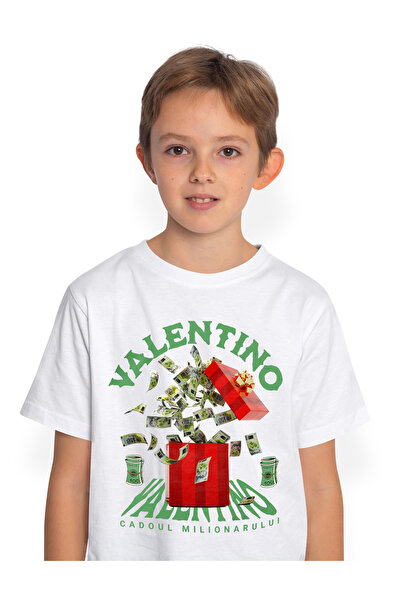 StoryGift Romania Tricou Copii Baieti _Valentino_ - Cadoul Milionarului 100% ...