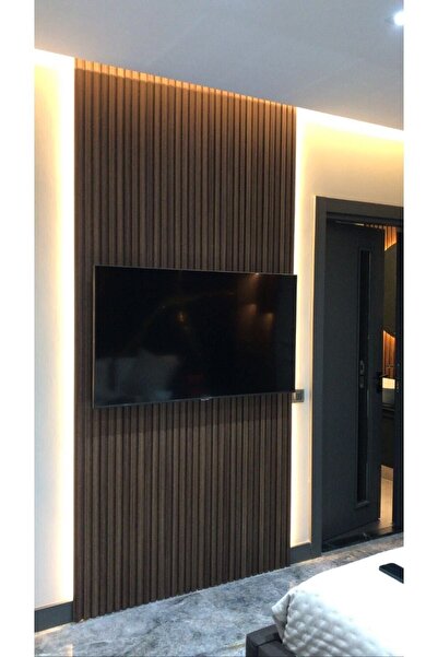 AGT Antalya Yıldız Lb-3771 Duvar Dekorasyon Profili Teksas Meşe