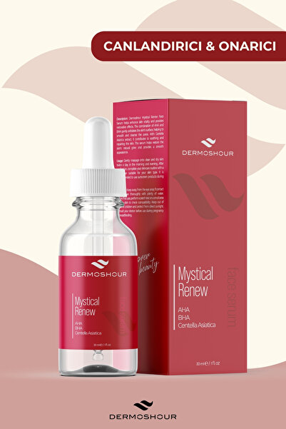 Dermoshour Mystical Renew Face Serum - Canlandırıcı & Onarıcı (AHA & BHA & Gl...