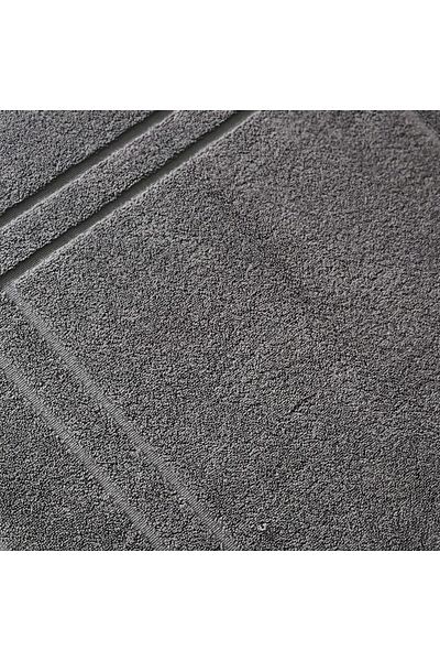 Alesta Home Βαμβακερή Πετσέτα Ποδιών Anthracite 50x80 cm HVL078