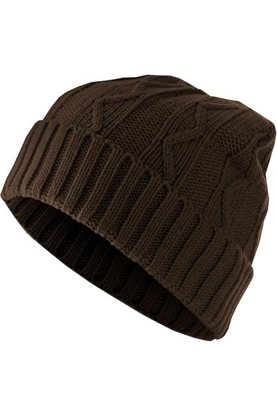 MSTRDS Unisex Beanie Cable Flap