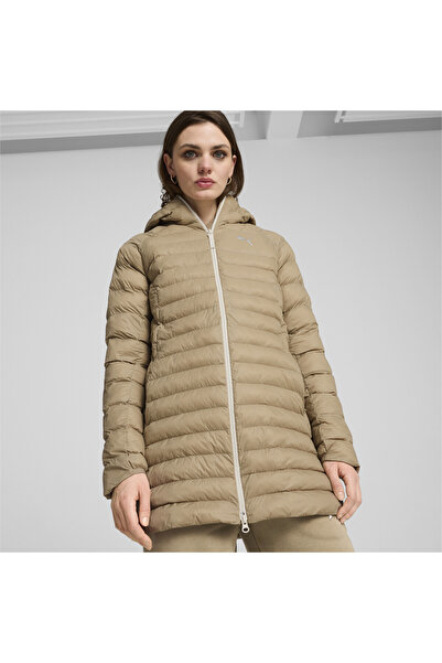 Puma Καφέ Γυναικείο Παλτό 84940667 Μπουφάν PackLITE
