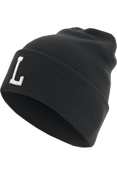 MSTRDS Accessoires Beanie mit Buchstaben-Cuff