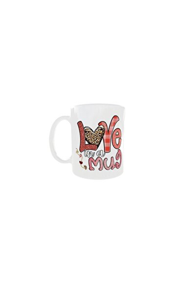 OEM Λευκή εξατομικευμένη κούπα Love in a Mug, INOVATIX®. 330 ml