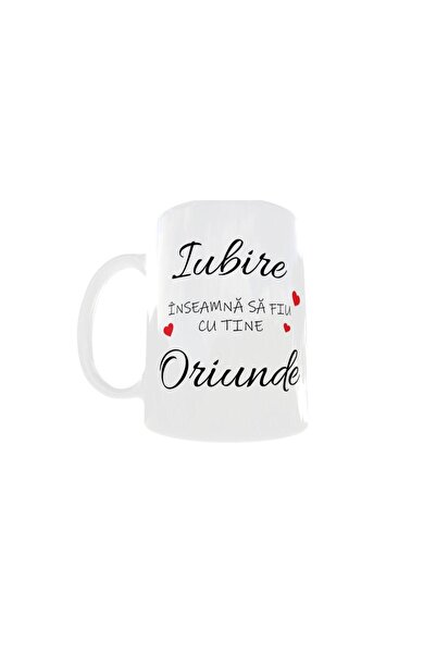 OEM Εξατομικευμένη λευκή κούπα Love, INOVATIX®. 330ml