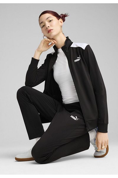 Puma Gestrickte Anzüge, Regular, Langarm, Regular, Medium, Color Blocking, Welt Pocket, Full Zip