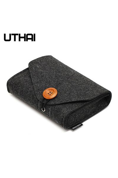 DM T29-black Uthai T29 Portable 2.5'hdd Case Storage Bag For Macbook Charger Mouse Mobile Power Bank Ea