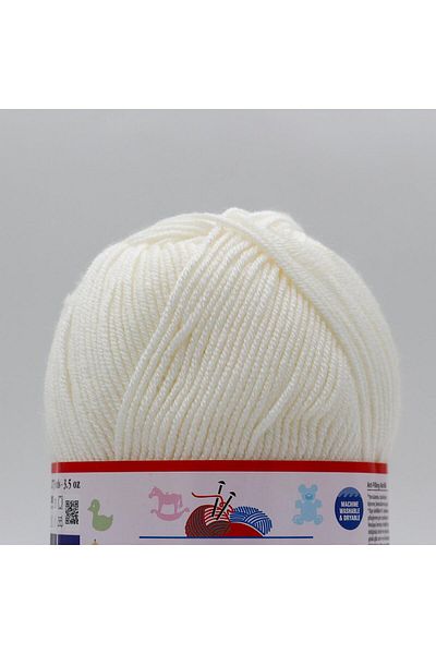 Himalaya Πλεκτό νήμα χειρός Everyday Bebe Lux Anti Pilling - 70401 Λευκό -
