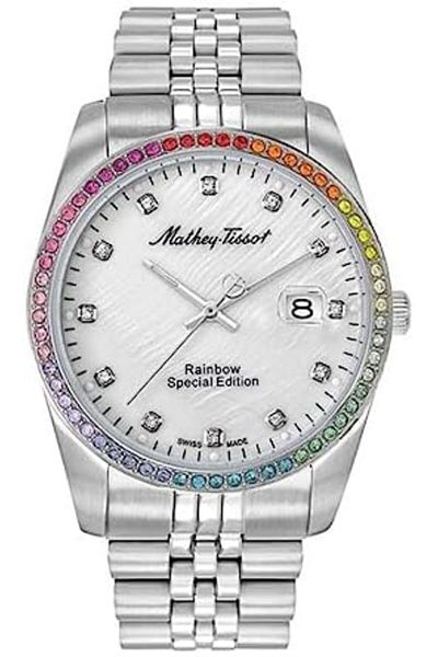 Mathey-Tissot White Dial Watches for Men-H809AQI, White