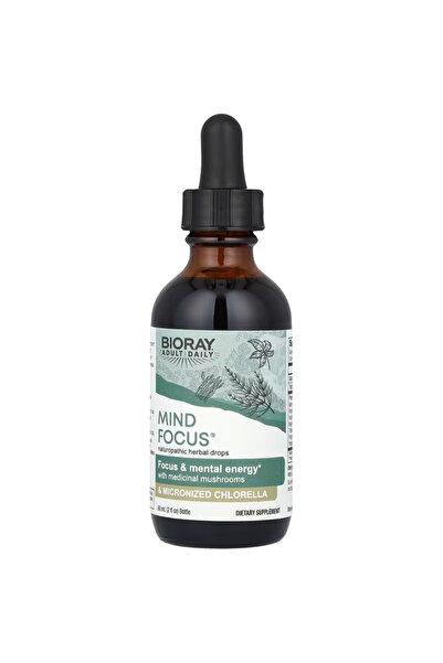 bioray , Mind Focus Alcohol Free 2 fl oz 60 ml