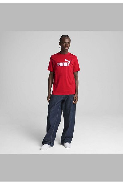 Puma T-Shirts, normal, kurze Ärmel, Rundhalsausschnitt, normal, Logo-Druck