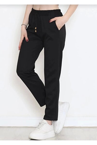 Akm Life Pantaloni cu picioare morcov din țesătură de calitate, cu croială re...