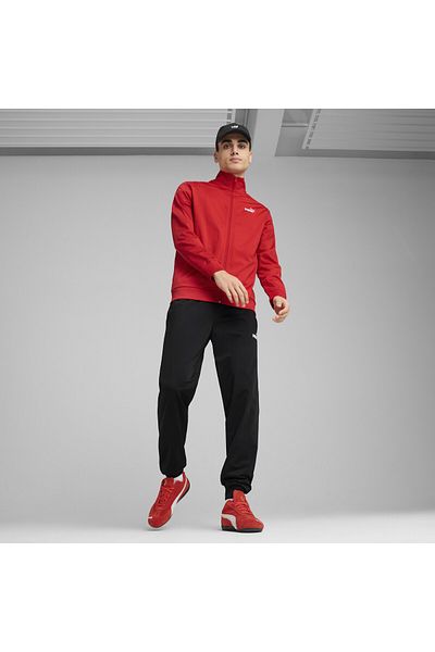 Puma Μεσαία πλεκτά κοστούμια - Μακρύ μανίκι, όρθιοι γιακάδες, πλήρες φερμουάρ, πλαϊνή τσέπη κανονική εφαρμογή