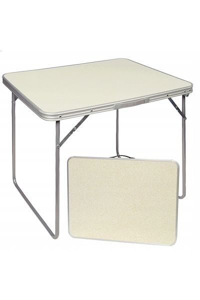 zola Foldable tourist table, stable, non-slip legs, aluminum frame, 80x60x70 cm