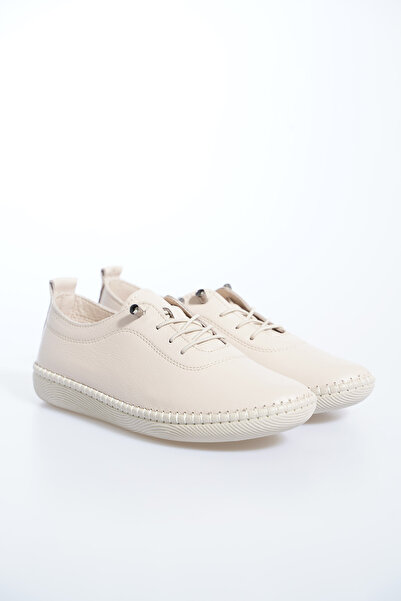 Himushe حذاء نسائي من الجلد الطبيعي لتقويم العظام من Patera بنعل مربوط باللون...