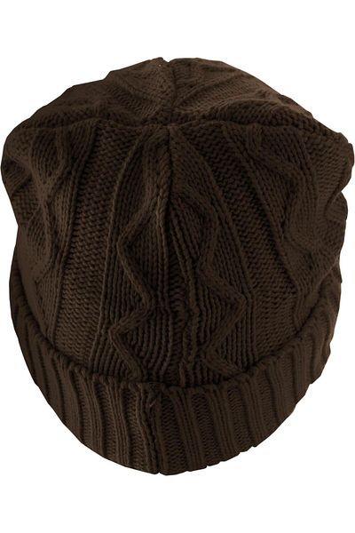 MSTRDS Unisex Beanie Cable Flap