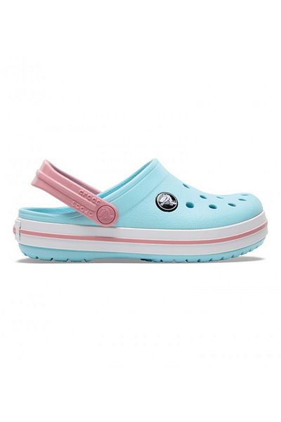 Crocs Ice Blue/White Crocs Kids' Crocband Clog