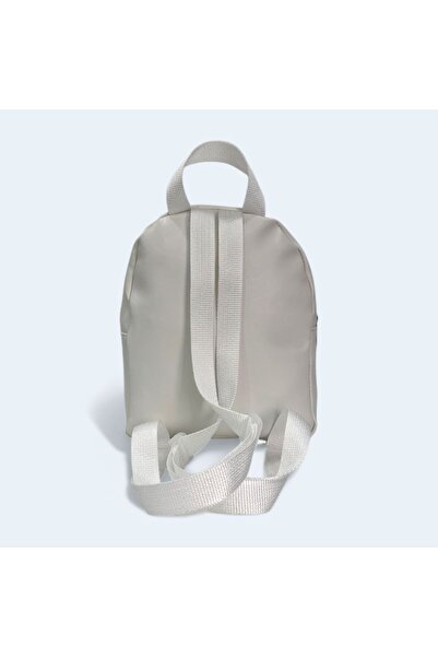 çantaevim White Color Girl's Backpack with Plush Cat Pattern and Cute Animal Pattern with Adjustable Strap