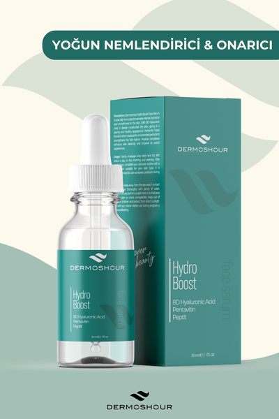 Dermoshour Hydro Boost Face Serum - Yoğun Nemlendirici & Onarıcı (8D Hyaluron...