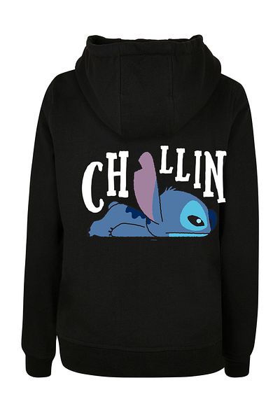 F4NT4STIC Herren Disney Lilo And Stitch Stitch Backside Breast Print With Basic Crewneck