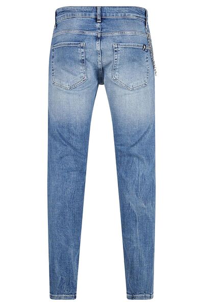 2Y STUDIOS Herren 2y Skinny Fit Destroyed Jeans