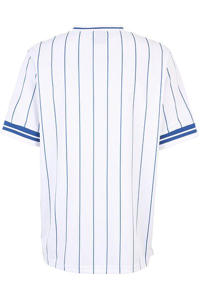 FUBU Herren Fm232-012-1 Retro Pinstripe Jersey