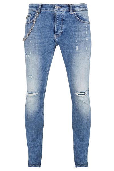 2Y STUDIOS Herren 2y Skinny Fit Destroyed Jeans