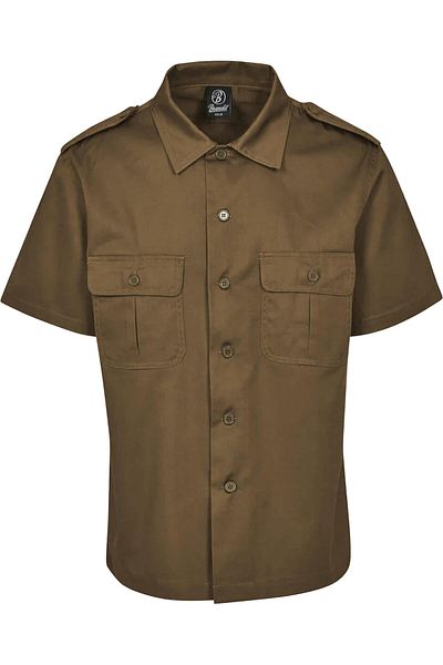Brandit Herren Short Sleeves Us Shirt