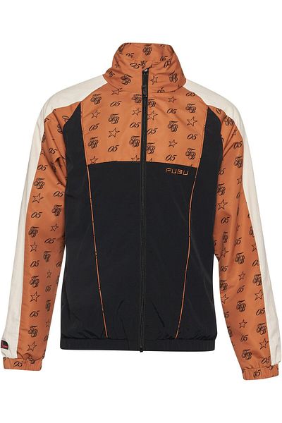 FUBU Herren Fm234-013-2 Fb Initials Aop Block Track Jacket
