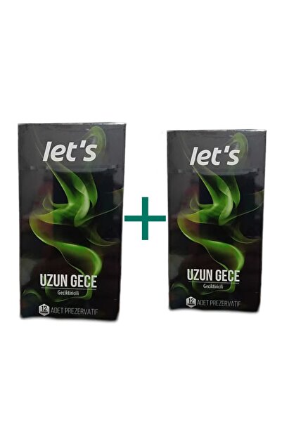 Lets Prezervatif 2 Li Uzun Gece (2 Paket )