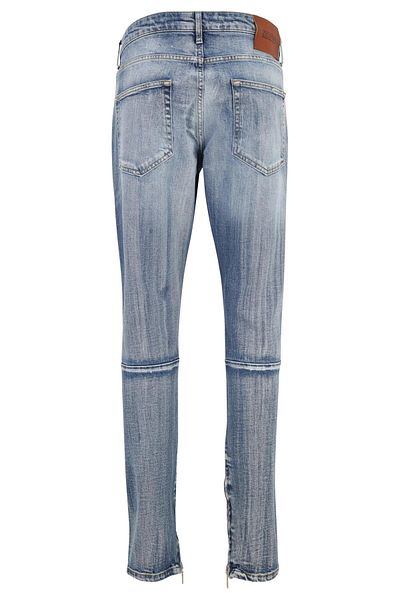 2Y Herren Destroyed Straight Fit Jeans