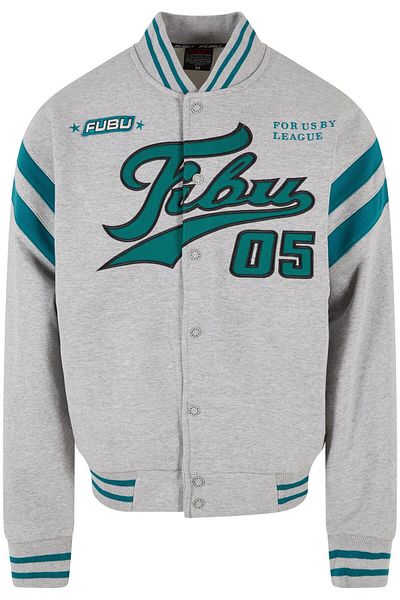 FUBU Herren Fm223-005-1 Varsity Sweat College Jacket