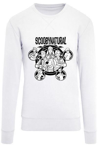 F4NT4STIC Herren Scooby Doo Boys Mono Characters -wht With Light Crew Sweatshirt