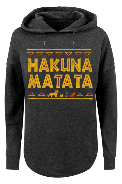 F4NT4STIC Damen The Lion King Hakuna Matata with Ladies Oversized Hoody