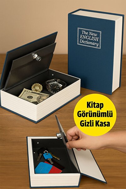 TOYFEST Kitap Kasa – Gizli Güvenlik Kutusu